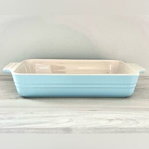 Le Creuset Rectangular Stoneware Dish | Sky Blue | 25cm